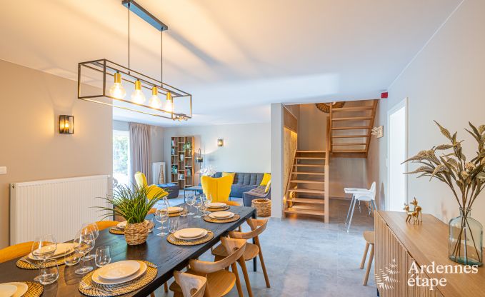 Rolstoeltoegankelijke vakantiewoning in Martelange voor 9 personen met privtuin