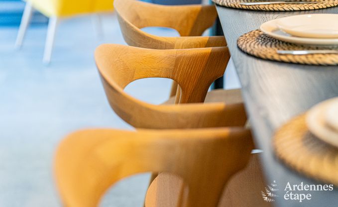 Rolstoeltoegankelijke vakantiewoning in Martelange voor 9 personen met privtuin