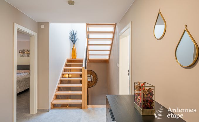 Rolstoeltoegankelijke vakantiewoning in Martelange voor 9 personen met privtuin