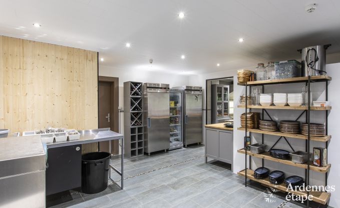 Vakantie midden in de natuur in de Ardennen: ruime villa in Houffalize (Nadrin) voor 18 personen met talrijke voorzieningen en diensten, huisdieren welkom