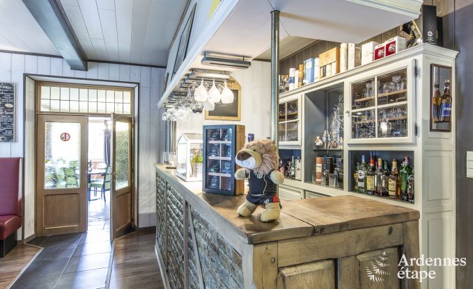 Vakantie midden in de natuur in de Ardennen: ruime villa in Houffalize (Nadrin) voor 18 personen met talrijke voorzieningen en diensten, huisdieren welkom