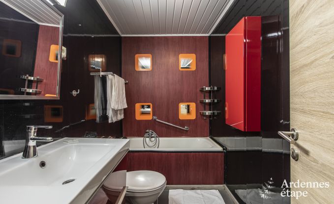 Vakantie midden in de natuur in de Ardennen: ruime villa in Houffalize (Nadrin) voor 18 personen met talrijke voorzieningen en diensten, huisdieren welkom