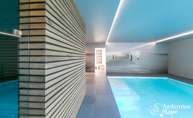 Luxueus 4,5-sterren vakantiehuis met zwembad te huur in Ohey