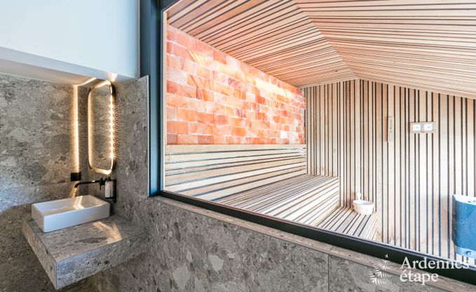 Luxueus appartement voor twee met zwembad in het prachtige Ohey