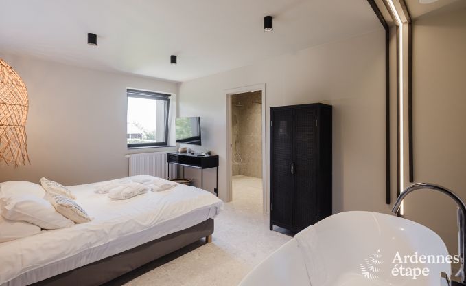 Luxueus appartement voor twee met zwembad in het prachtige Ohey