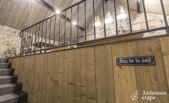 Schitterende vakantiewoning in Onhaye met zwembad, jacuzzi, sauna en speelkamers voor 14 personen nabij Dinant