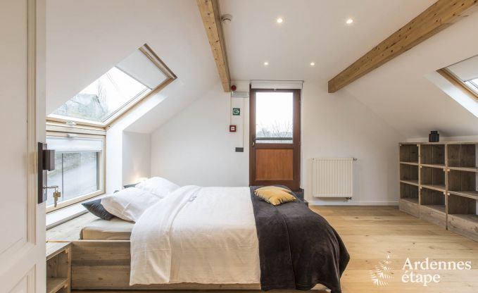 Schitterende vakantiewoning in Onhaye met zwembad, jacuzzi, sauna en speelkamers voor 14 personen nabij Dinant