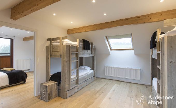 Schitterende vakantiewoning in Onhaye met zwembad, jacuzzi, sauna en speelkamers voor 14 personen nabij Dinant