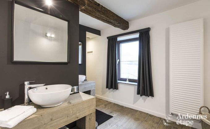 Schitterende vakantiewoning in Onhaye met zwembad, jacuzzi, sauna en speelkamers voor 14 personen nabij Dinant