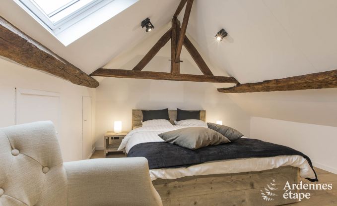 Schitterende vakantiewoning in Onhaye met zwembad, jacuzzi, sauna en speelkamers voor 14 personen nabij Dinant