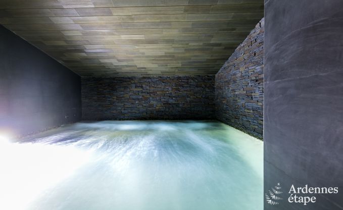 Behaaglijk charmevakantiehuis enkel voor 4 volwassenen met binnenzwembad in Oteppe
