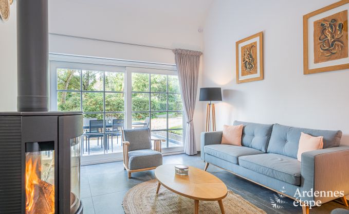 Gezellig vakantiehuis in Oteppe voor 7 personen, voorzien van houtkachel, barbecue en tuin in het prachtige Parc Naturel de La Burdinale