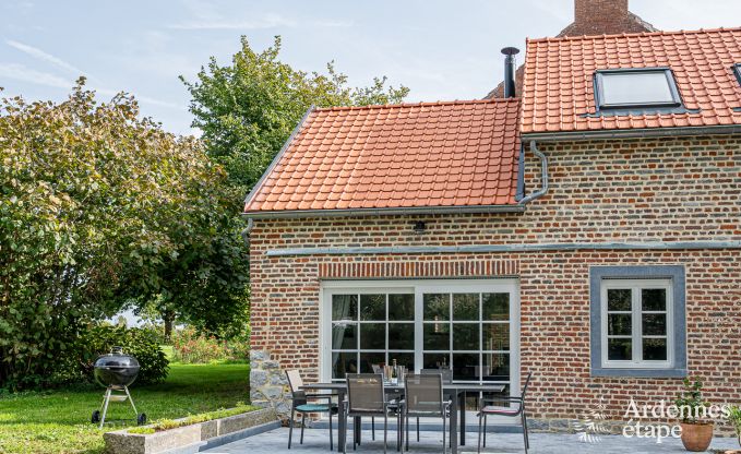 Gezellig vakantiehuis in Oteppe voor 7 personen, voorzien van houtkachel, barbecue en tuin in het prachtige Parc Naturel de La Burdinale