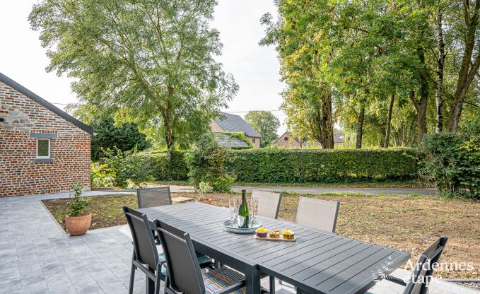 Gezellig vakantiehuis in Oteppe voor 7 personen, voorzien van houtkachel, barbecue en tuin in het prachtige Parc Naturel de La Burdinale