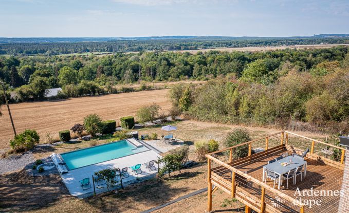 Vakantiehuis met zwembad in Romedenne voor 6 in de Ardennen