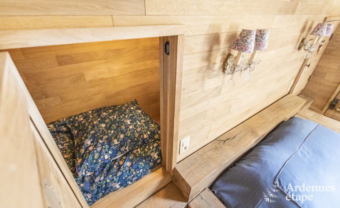 Gezellig cottage voor 4 personen in Redu met tankuzzi (hottub), overdekt terras en privtuin