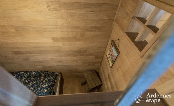 Gezellig cottage voor 4 personen in Redu met tankuzzi (hottub), overdekt terras en privtuin