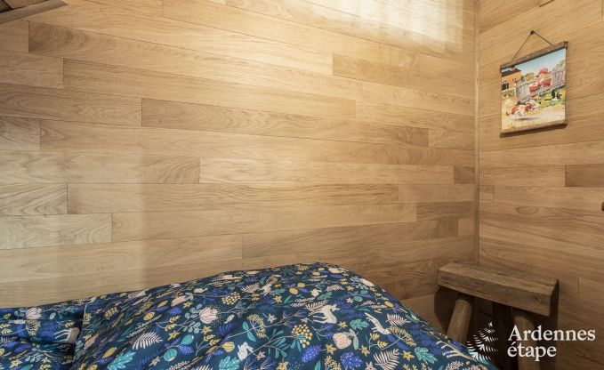 Gezellig cottage voor 4 personen in Redu met tankuzzi (hottub), overdekt terras en privtuin