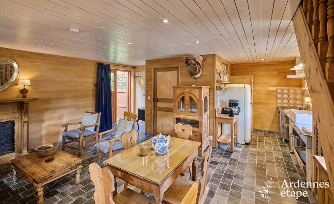 Gezellig cottage voor 4 personen in Redu met tankuzzi (hottub), overdekt terras en privtuin