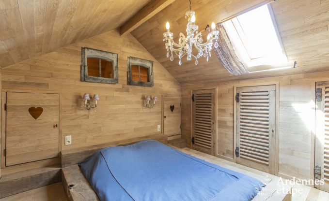 Gezellig cottage voor 4 personen in Redu met tankuzzi (hottub), overdekt terras en privtuin