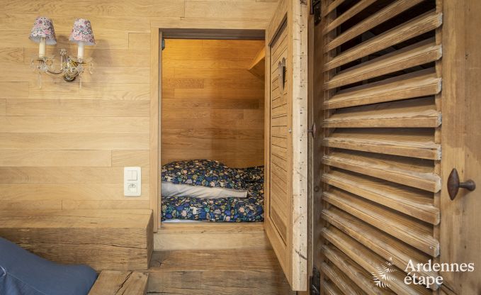 Gezellig cottage voor 4 personen in Redu met tankuzzi (hottub), overdekt terras en privtuin