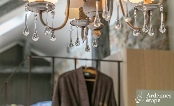 Luxe villa in Redu, Ardennen, 9 personen, buitenzwembad, sauna, stoombad, binnen- en buitenjacuzzi, privtuin, volledige uitrusting