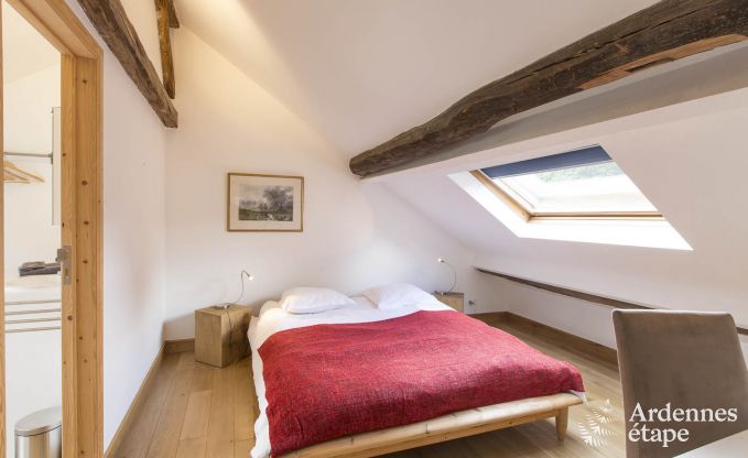 Cottage in Redu, Ardennen, 7 slaapkamers, 6 badkamers, 15 personen, noords bad, biljart, privé tuin, terras, oplaadpunt voor elektrische auto's