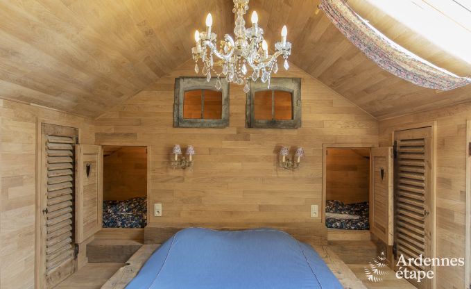 Gezellig cottage voor 4 personen in Redu met tankuzzi (hottub), overdekt terras en priv�tuin