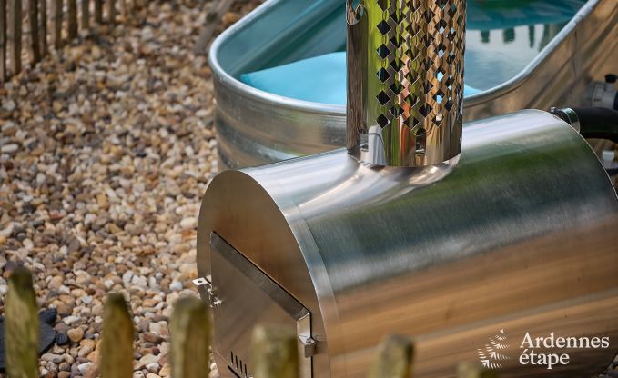 Gezellig cottage voor 4 personen in Redu met tankuzzi (hottub), overdekt terras en priv�tuin