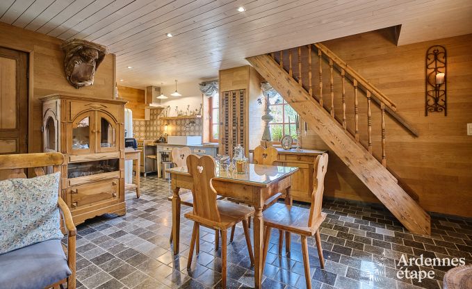 Gezellig cottage voor 4 personen in Redu met tankuzzi (hottub), overdekt terras en priv�tuin