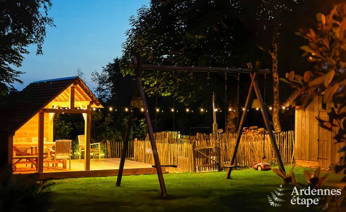 Gezellig cottage voor 4 personen in Redu met tankuzzi (hottub), overdekt terras en priv�tuin