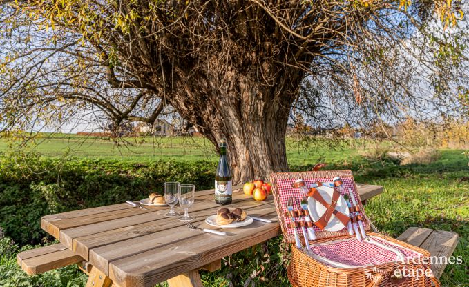 Gezellig vakantiehuis voor 5 personen in Remicourt met sauna, jacuzzi,  en fietsvoorzieningen