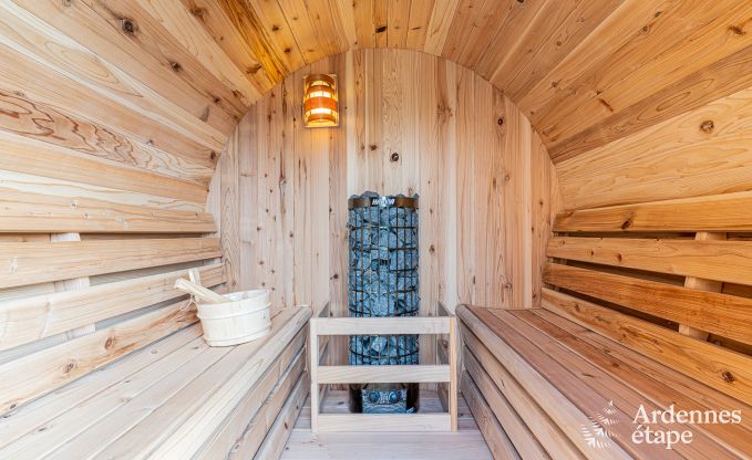Gezellig vakantiehuis voor 5 personen in Remicourt met sauna, jacuzzi,  en fietsvoorzieningen
