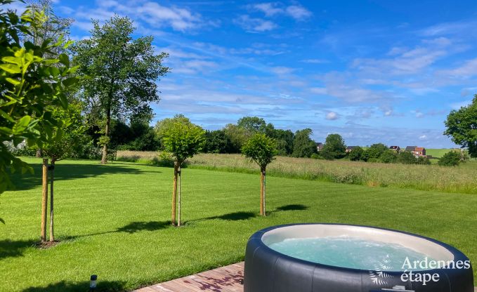Gezellig vakantiehuis voor 5 personen in Remicourt met sauna, jacuzzi,  en fietsvoorzieningen