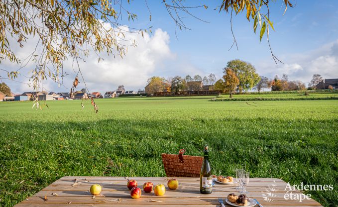 Gezellig vakantiehuis voor 5 personen in Remicourt met sauna, jacuzzi,  en fietsvoorzieningen