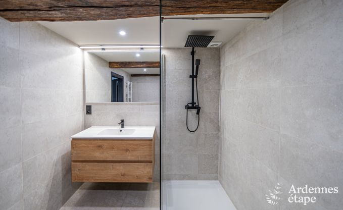 Hoogwaardige vakantiewoning voor 32 personen in Rochefort met eigen badkamers en natuurlijk zwembad