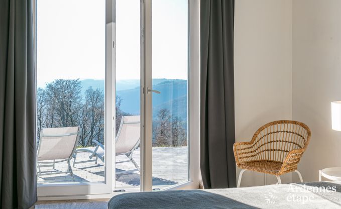 Vakantiehuis met panoramisch uitzicht in Rochehaut voor 8 personen in de Ardennen