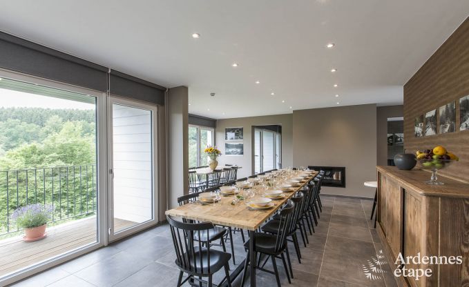 Luxe villa in Saint- Hubert voor 18/20 personen in de Ardennen