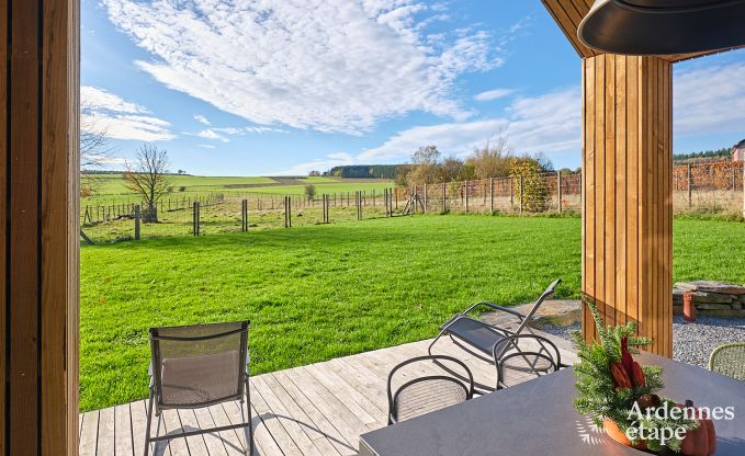 Vakantiewoning in Saint-Hubert: comfortabele accommodatie voor 6 personen met sauna, speelkamer en priv�tuin in de Ardennen