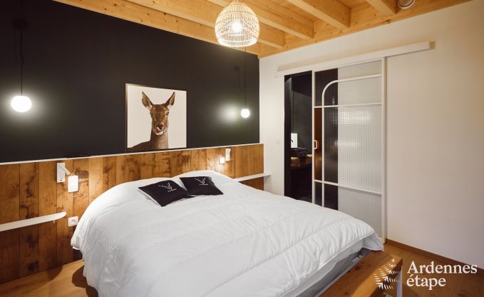 Vakantiewoning in Saint-Hubert: comfortabele accommodatie voor 6 personen met sauna, speelkamer en priv�tuin in de Ardennen