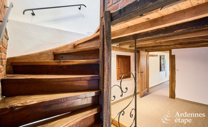 Charmante vakantiewoning in Saint-Vith voor 6 personen met sauna, priv�tuin en open haard