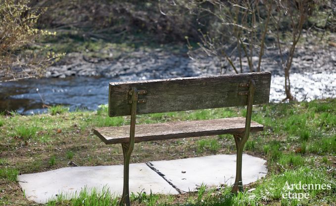 Charmante vakantiewoning in Saint-Vith voor 6 personen met sauna, priv�tuin en open haard