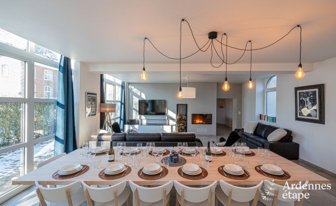 Uniek kasteel in Soiron: luxe verblijf voor 14 personen met priv�tuin, speelruimte en 5 slaapkamers en nabij Verviers