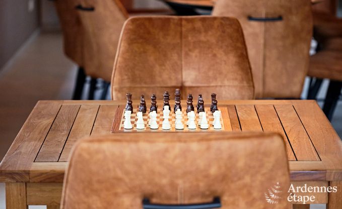 Ultramoderne villa in Somme-Leuze voor 12 personen met binnenzwembad, sauna en privtuin