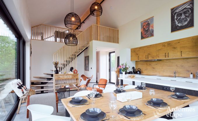 Comfortabel en luxueus nieuwbouw vakantiehuis in Somme-Leuze, Ardennen
