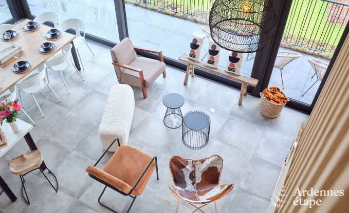 Comfortabel en luxueus nieuwbouw vakantiehuis in Somme-Leuze, Ardennen