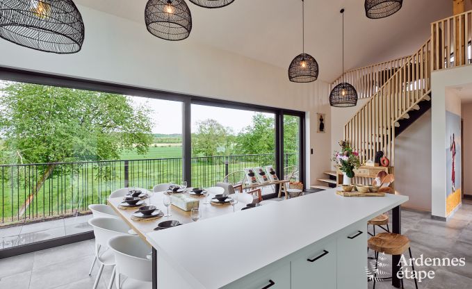 Comfortabel en luxueus nieuwbouw vakantiehuis in Somme-Leuze, Ardennen