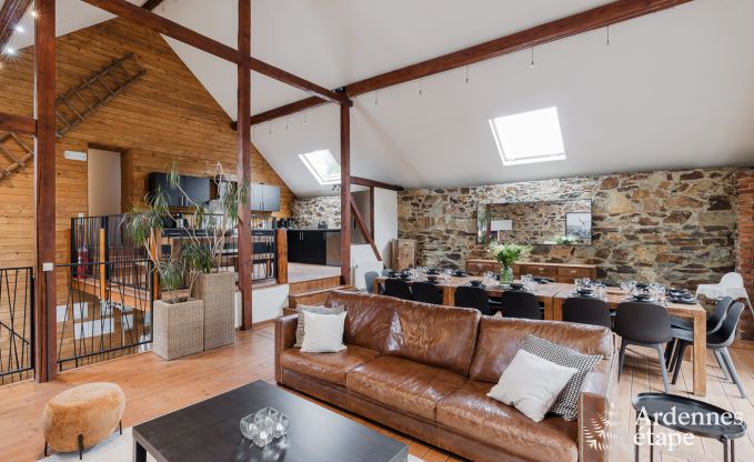 Vakantiehuis in Sourbrodt voor 15 personen in de Ardennen