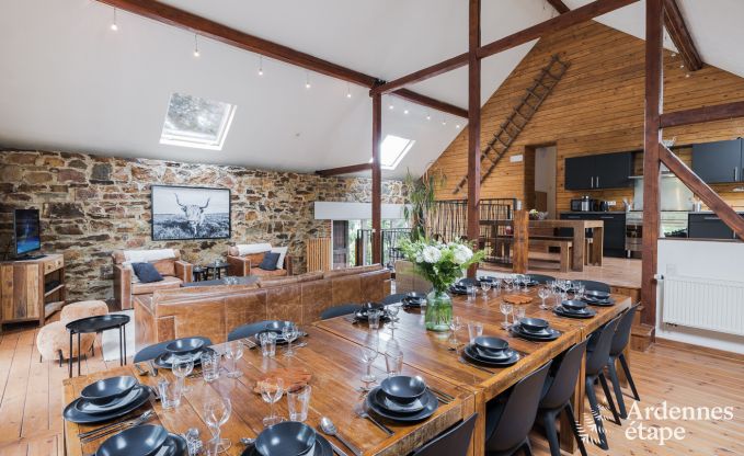 Vakantiehuis in Sourbrodt voor 15 personen in de Ardennen