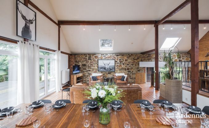 Vakantiehuis in Sourbrodt voor 15 personen in de Ardennen